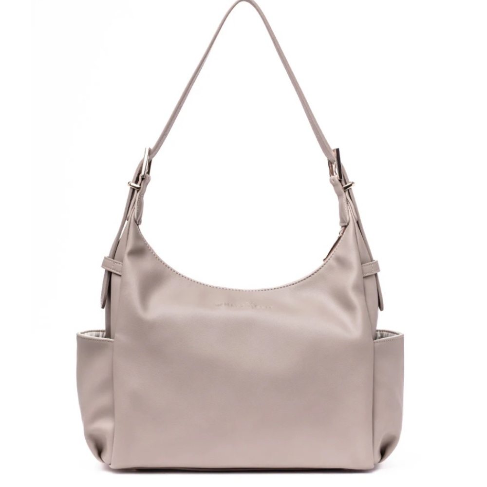 Chic Beige Shoulder Bag